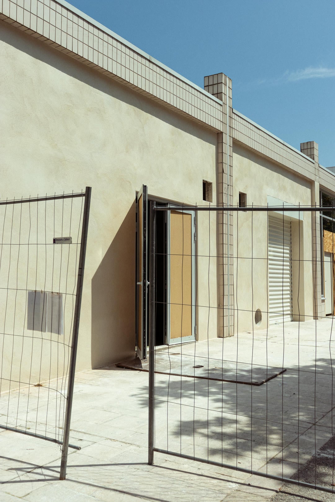 Portre en construction